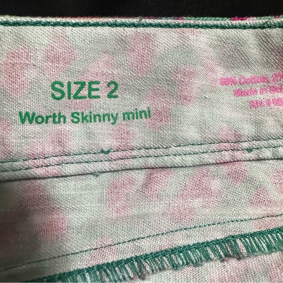 New Lilly Pulitzer Worth Skinny Mini Jeans - Picture 11 of 15